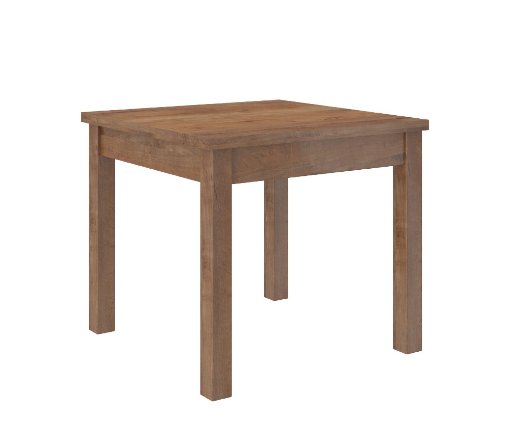 Čtvercový kuchyňský stůl dub lefkas