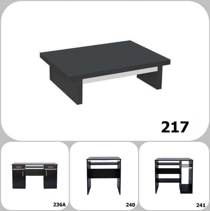 kancelářský nábytek, kancelářské stoly, nástavec na pc stůl černý
