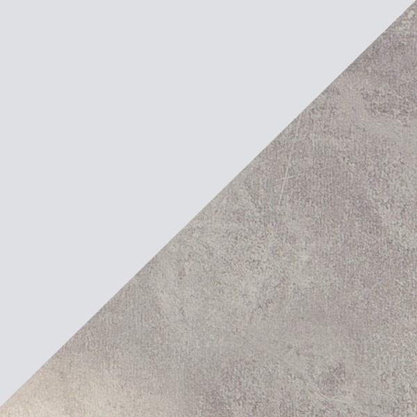 Barevné provedení stolku Pavlova: Bílá/beton