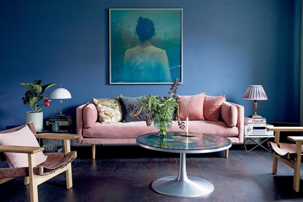 Inspirace barvami | Modrá v interiéru