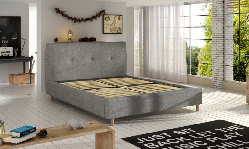 Čalouněná manželská postel Anglia 140 x 200