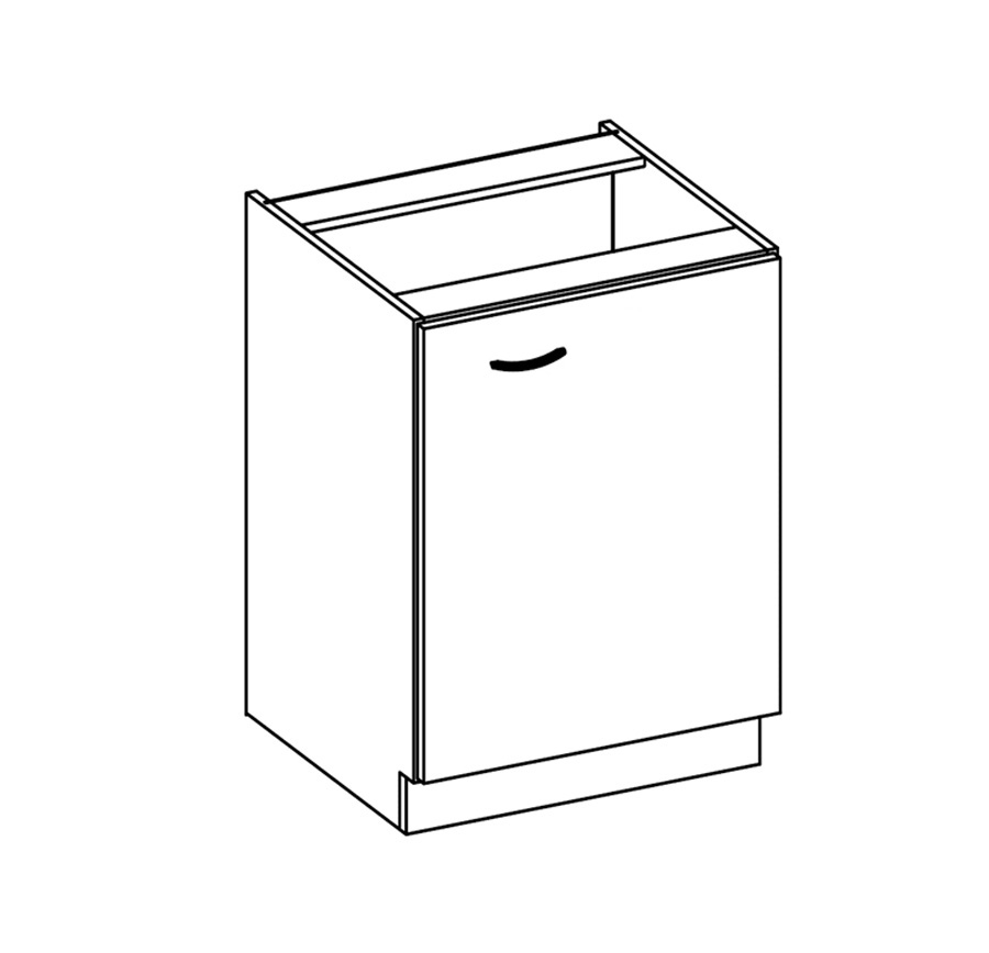 Samostatná kuchyňská skříňka spodní 60 cm