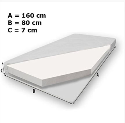 Bílá postel do dětského pokoje Belly 160x80 cm
