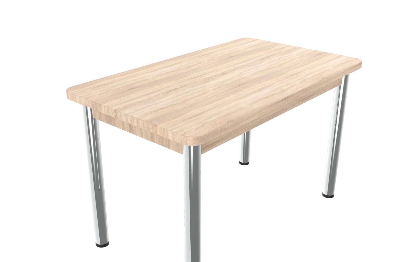 Stůl s kovovými nohami Sevo 120 x 70 cm