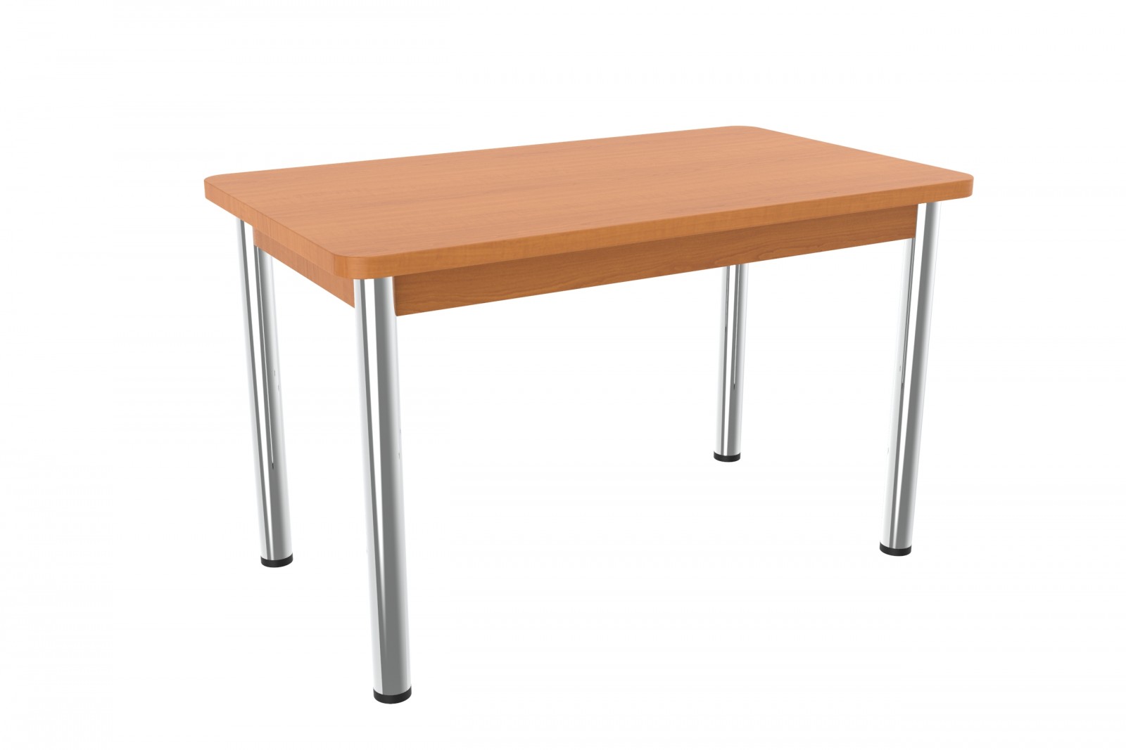 Stůl s kovovými nohami Sevo 120 x 70 cm