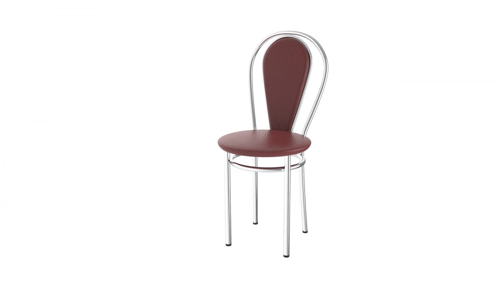 Levná kovová jídelní židle čalouněná Tunber+k
