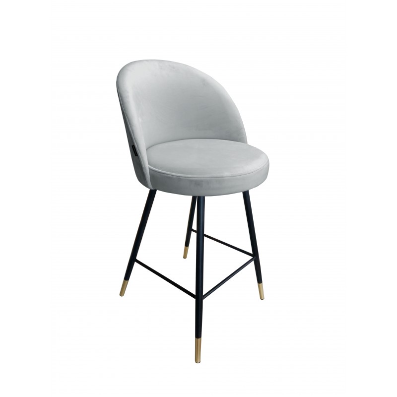 Barová židle Glamon černo-zlaté nohy