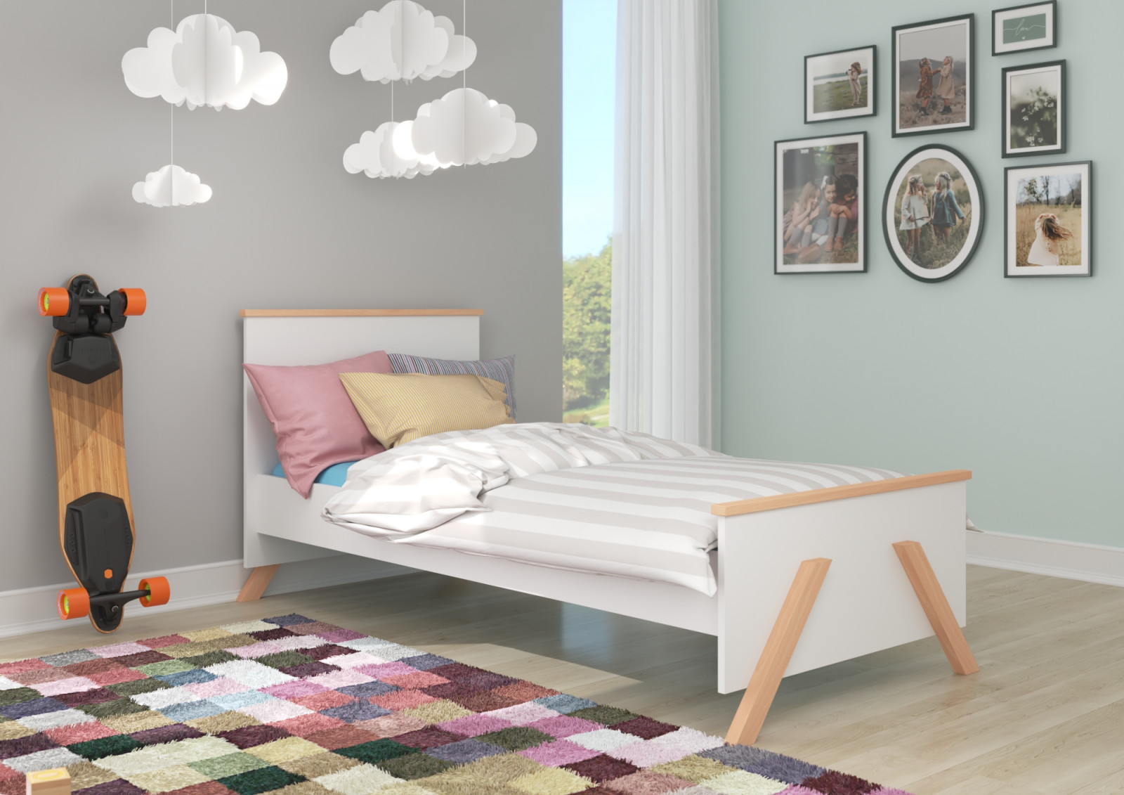 Dětská postel 80x180 cm Figus