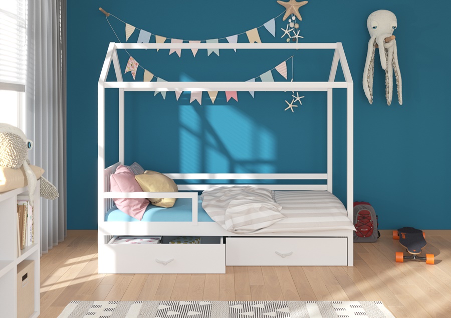 Dětská postel se zábranou 200x90 cm Madge