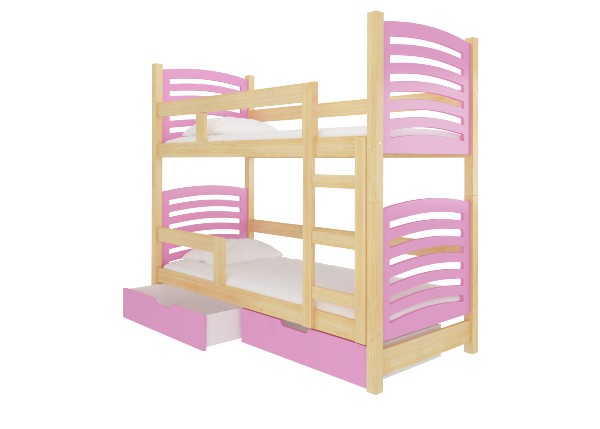 Dětská patrová postel s úložným prostorem Abby
