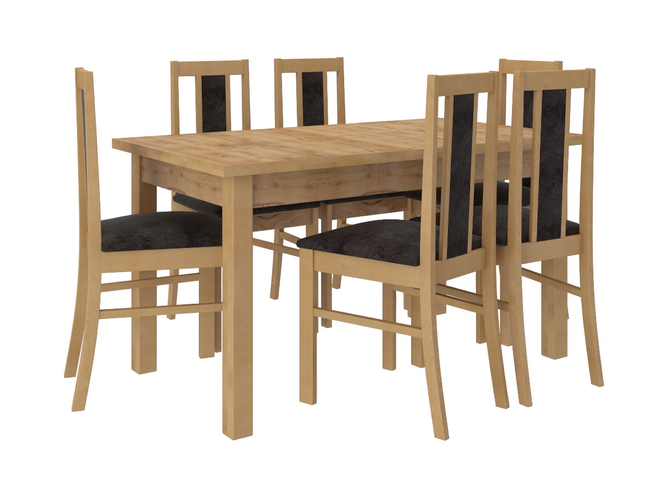 Jídelní stůl a židle Corte pro 6 osob
