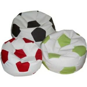 Praktický sedací vak - fotbalový míč 180 L