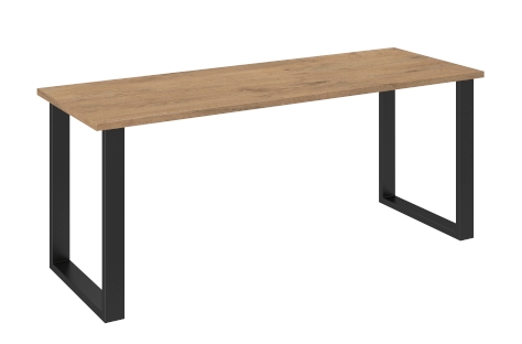 Moderní jídelní stůl Industrial 185x67 cm