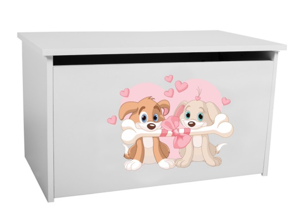 Detský úložný box Toybee so psíkmi