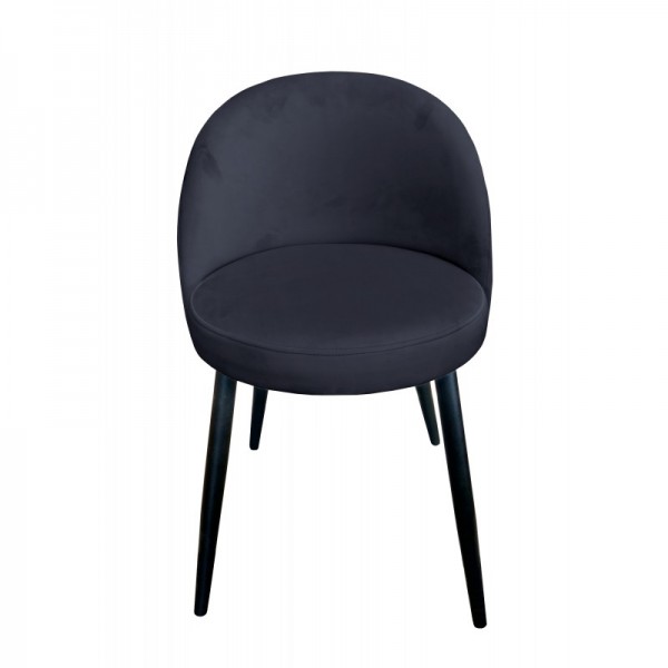 Moderní čalouněná židle Glamon černé nohy