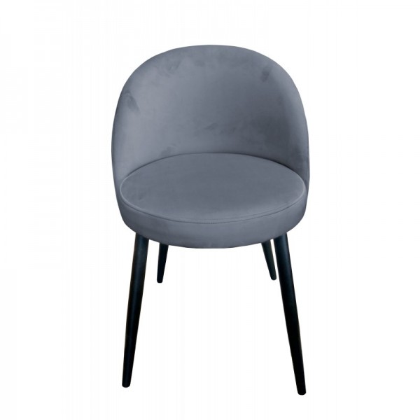 Moderní čalouněná židle Glamon černé nohy