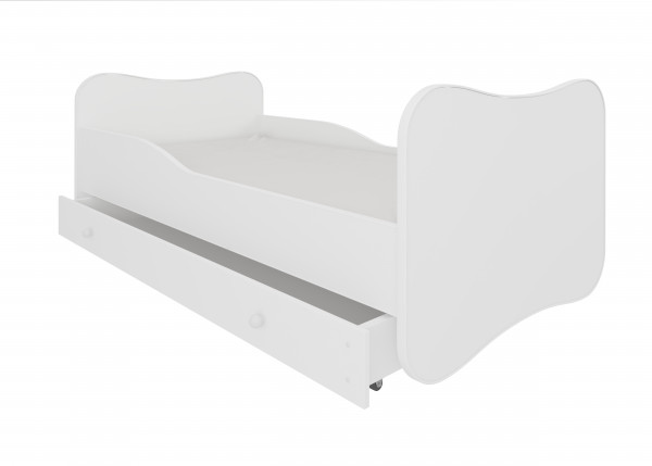 Bílá dětská postel 140x70 cm Bird