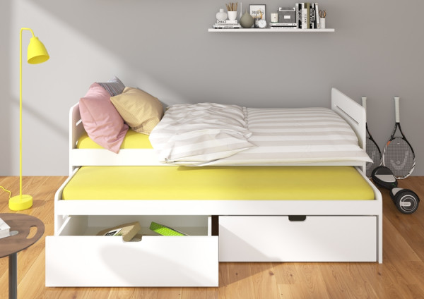 Dětská postel Arie 90x200 cm s přistýlkou