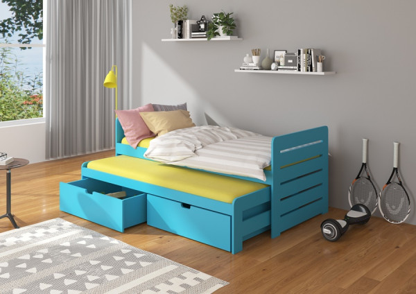 Modely postele Arie: Modrá