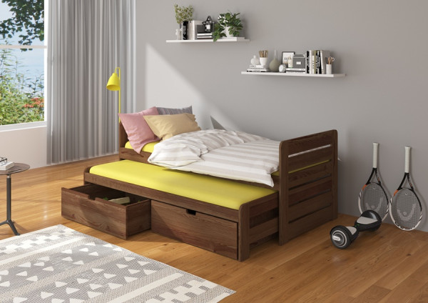 Dětská postel Arie 90x200 cm s přistýlkou