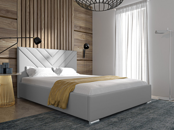 Čalouněná postel jednolůžko Smoke 90x200 cm