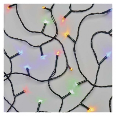 Barevný vánoční LED řetěz 12m