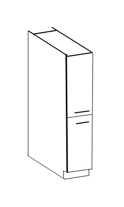 Vysoká úzká kuchyňská skříňka 30 cm