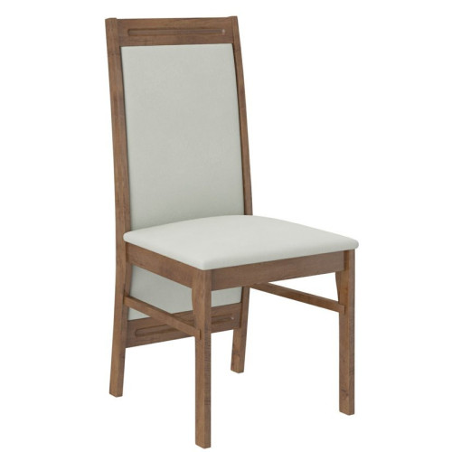 Potahová látka židle: dekor dřeva dub lefkas potahová látka šedá