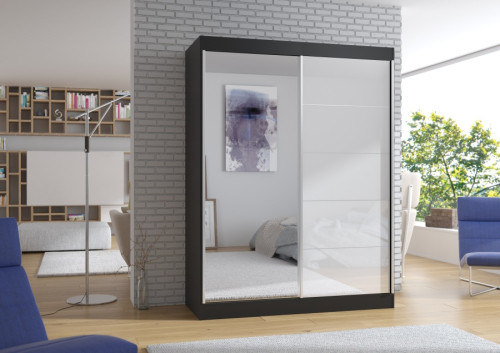Moderní  skříň se zrcadlem 150 cm Sintra