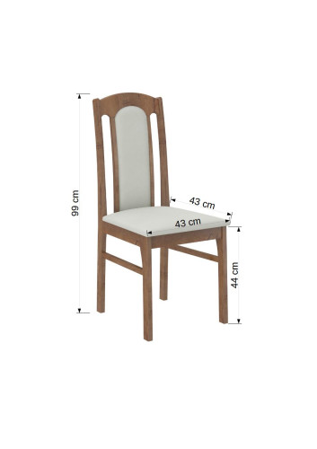Dřevěná jídelní židle K1
