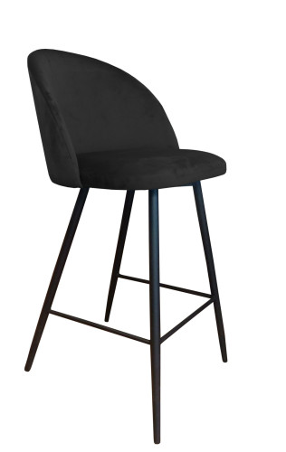 Barová židle Colin černá kostra